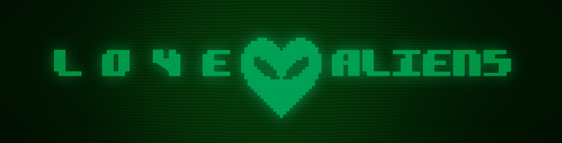 logo of Love Aliens Logo Design