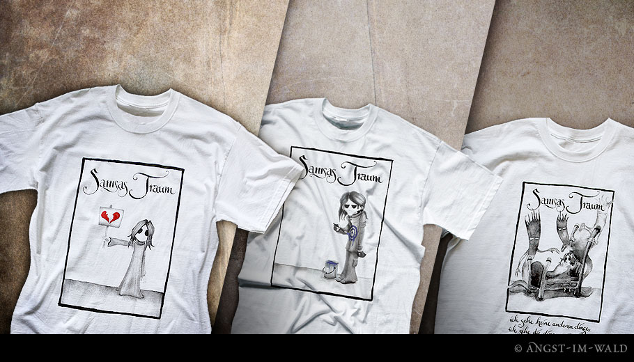 artwork of Samsas Traum T–Shirt Design shirt design